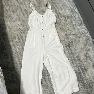 Greylin white jumpsuit size xs